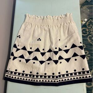 J.crew paper bag skirt